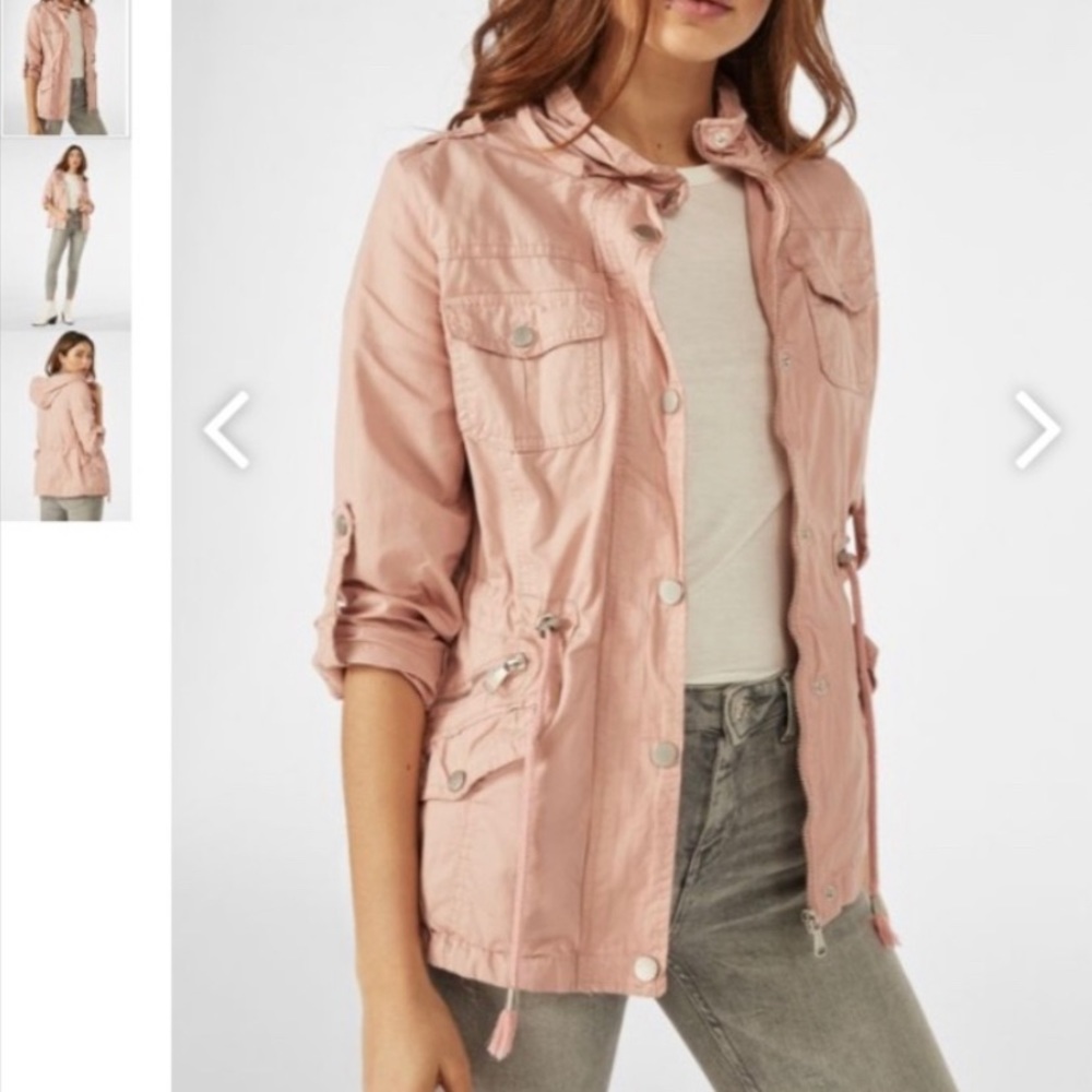 Pink Utility Jacket